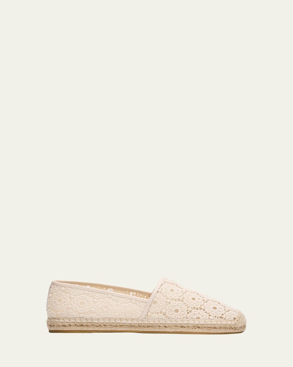 Bareitall Cotton Espadrille Loafers